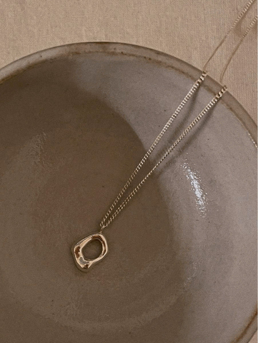 925silver unique pendant long chain necklace